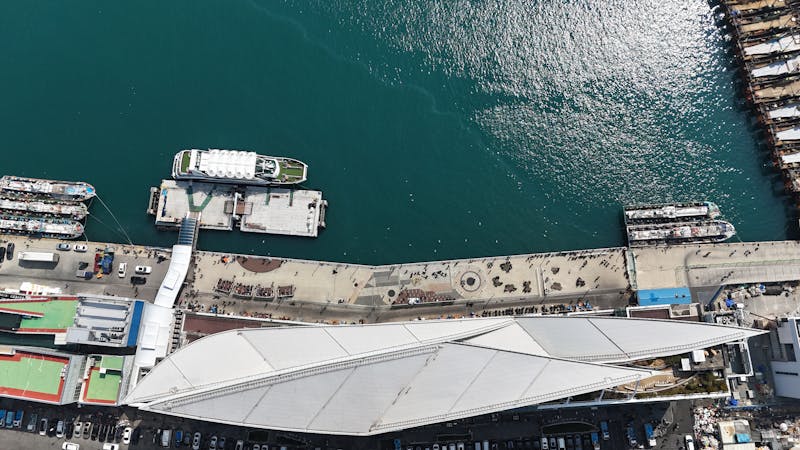 Transfert port La Meridionale — navette Marseille port Corse
