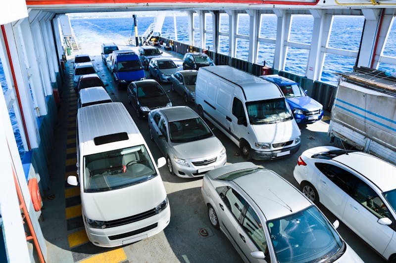 Transport de véhicule avec la méridionale vers la Corse